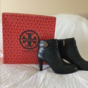 Tory Burch Bristol Bootie Equestrian Calf